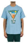 Casablanca tennis icon t-shirt Casablanca  TENNIS ICON T-SHIRTmulti - www.credomen.com - Credomen