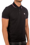 Moncler maglia polo mc Moncler  Maglia Polo MCzwart - www.credomen.com - Credomen