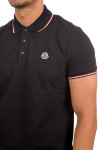 Moncler maglia polo mc Moncler  Maglia Polo MCzwart - www.credomen.com - Credomen