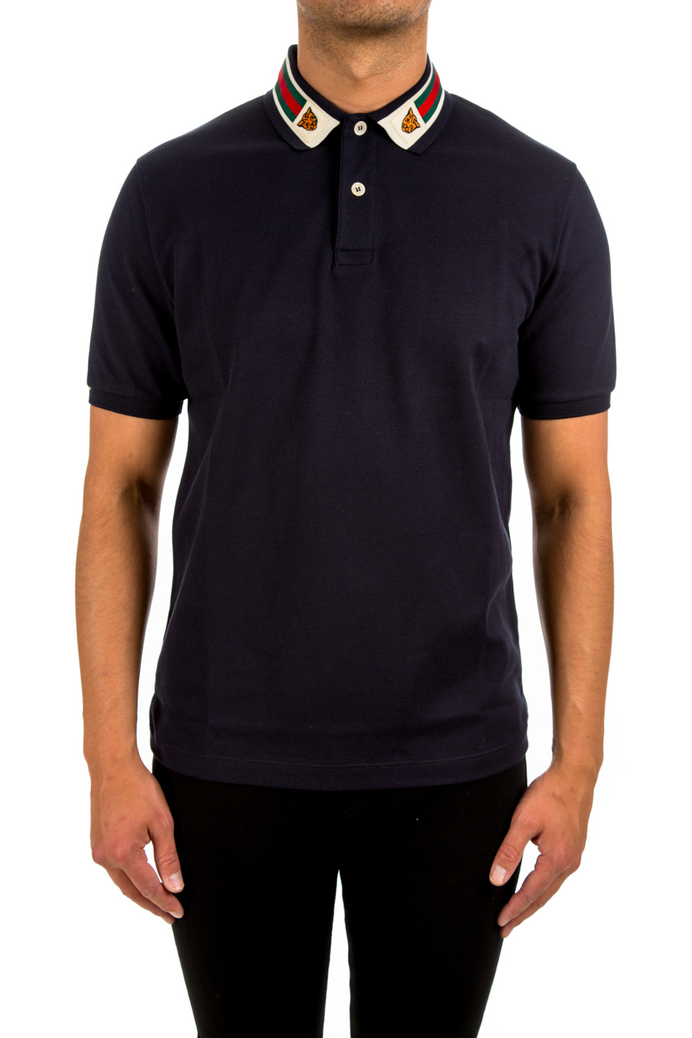 black gucci polo