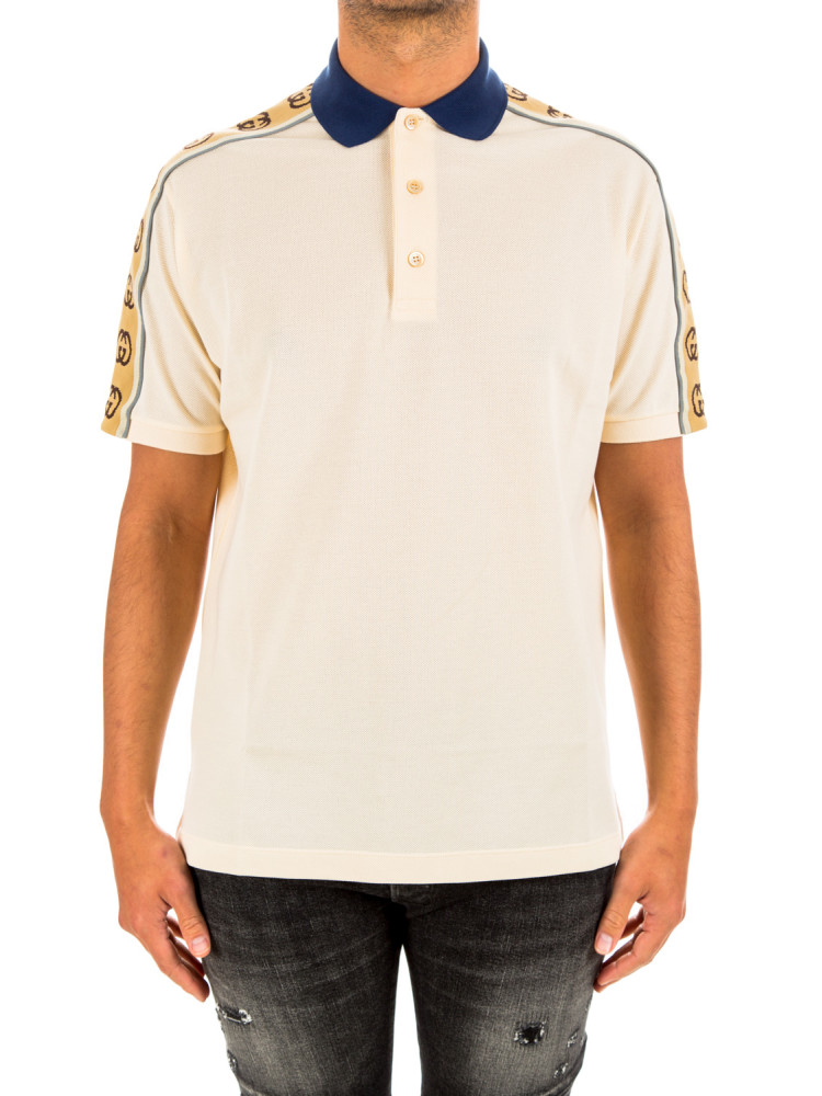 gucci polo cream