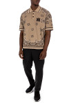 Amiri bandana polo Amiri  BANDANA POLObeige - www.credomen.com - Credomen