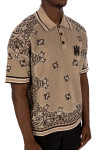 Amiri bandana polo Amiri  BANDANA POLObeige - www.credomen.com - Credomen