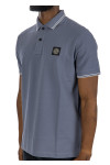 Stone Island polo m/c slim fit Stone Island  POLO M/C SLIM FITblauw - www.credomen.com - Credomen