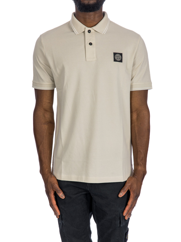 Stone island polo slim fit sale