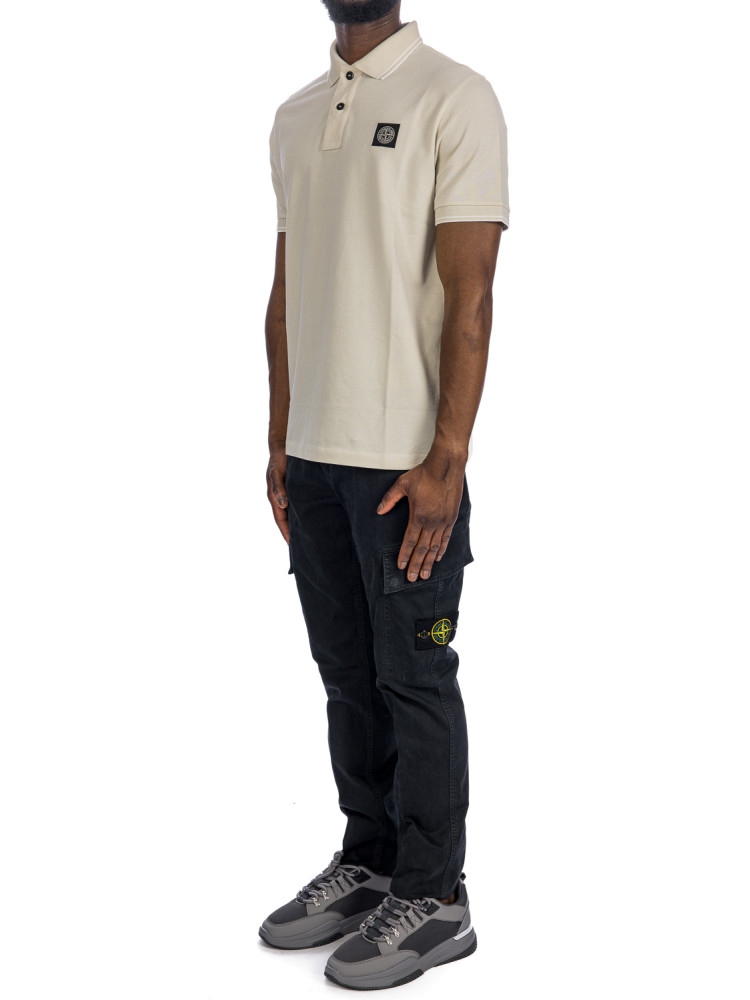 Stone Island polo m/c slim fit Stone Island  POLO M/C SLIM FITwit - www.credomen.com - Credomen