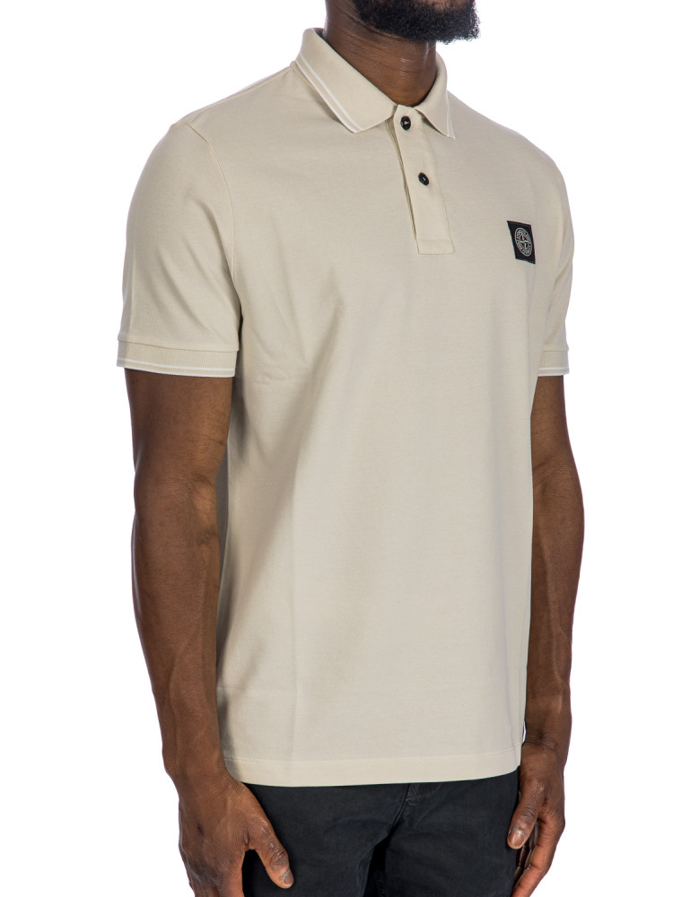 Stone Island polo m/c slim fit Stone Island  POLO M/C SLIM FITwit - www.credomen.com - Credomen