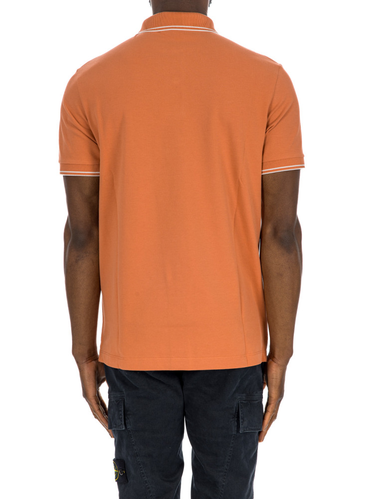 Stone Island polo m/c slim fit Stone Island  POLO M/C SLIM FIToranje - www.credomen.com - Credomen