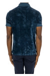 Tom Ford modal velour ss polo Tom Ford  MODAL VELOUR SS POLOblauw - www.credomen.com - Credomen