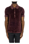 Tom Ford modal velour ss polo Tom Ford  MODAL VELOUR SS POLObordeaux - www.credomen.com - Credomen