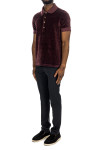 Tom Ford modal velour ss polo Tom Ford  MODAL VELOUR SS POLObordeaux - www.credomen.com - Credomen