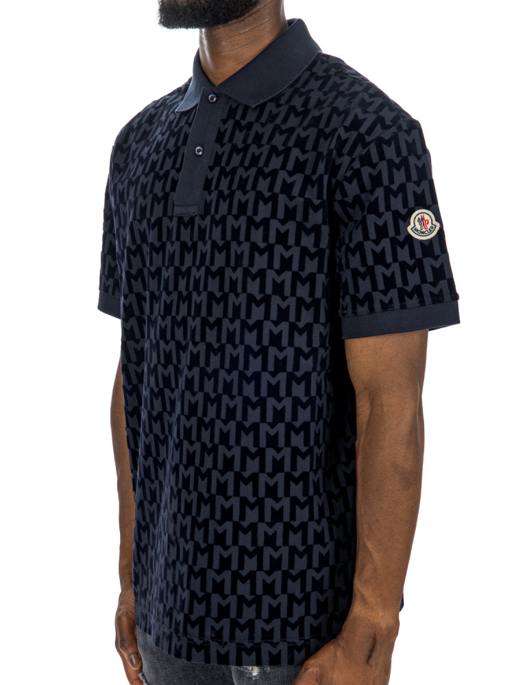 Moncler ss polo Moncler  SS POLOblauw - www.credomen.com - Credomen