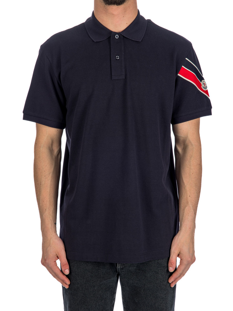 Moncler ss polo Moncler  SS POLOblauw - www.credomen.com - Credomen