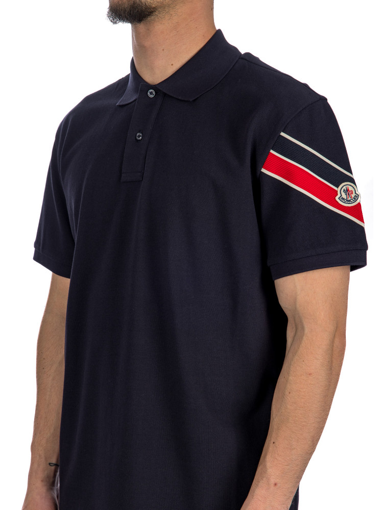 Moncler ss polo Moncler  SS POLOblauw - www.credomen.com - Credomen