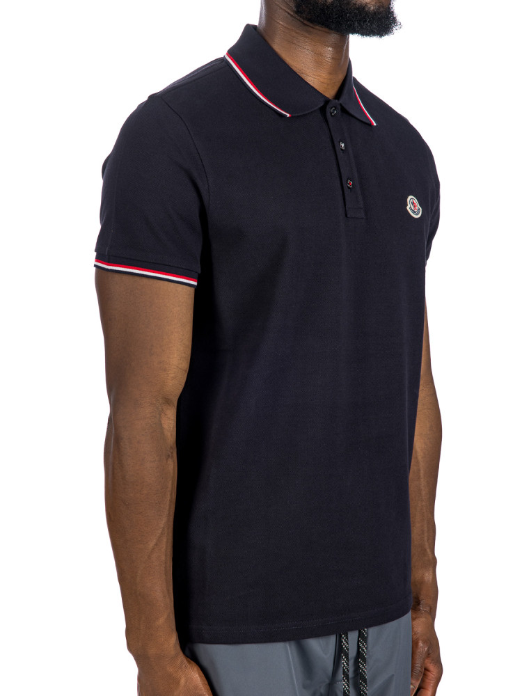 Moncler ss polo Moncler  SS POLOblauw - www.credomen.com - Credomen