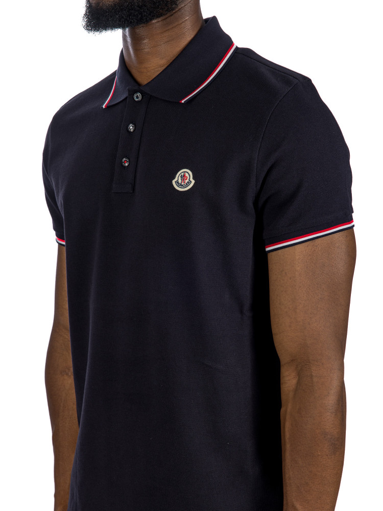 Moncler ss polo Moncler  SS POLOblauw - www.credomen.com - Credomen