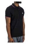 Moncler ss polo Moncler  SS POLOzwart - www.credomen.com - Credomen