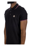 Moncler ss polo Moncler  SS POLOzwart - www.credomen.com - Credomen