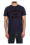 Moncler ss tshirt Moncler  SS Tshirtblauw - www.credomen.com - Credomen