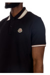 Moncler ss polo Moncler  SS POLOzwart - www.credomen.com - Credomen