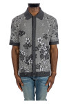 Amiri bandana floral polo Amiri  BANDANA FLORAL POLOzwart - www.credomen.com - Credomen