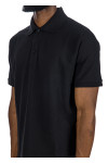 Saint Laurent polo pique Saint Laurent  POLO PIQUEzwart - www.credomen.com - Credomen