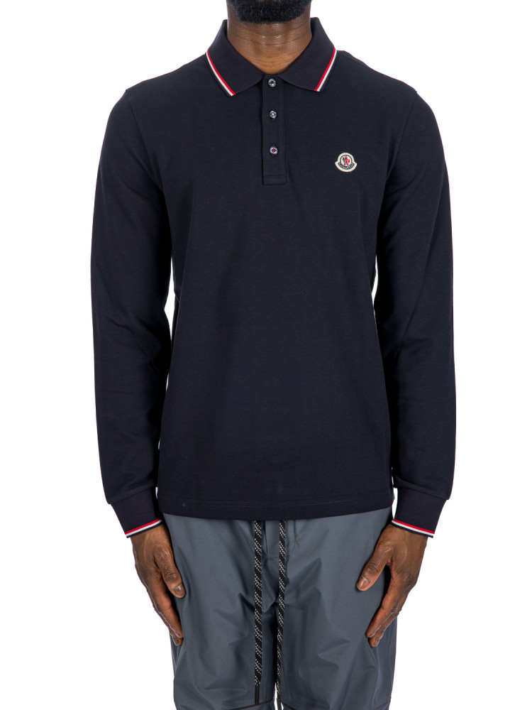 Moncler ls polo Moncler  LS POLOblauw - www.credomen.com - Credomen