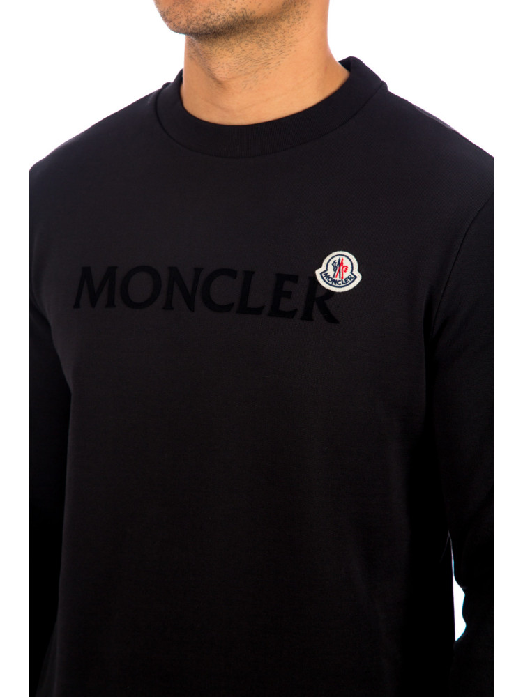 Moncler sweatshirt Moncler  SWEATSHIRTzwart - www.credomen.com - Credomen