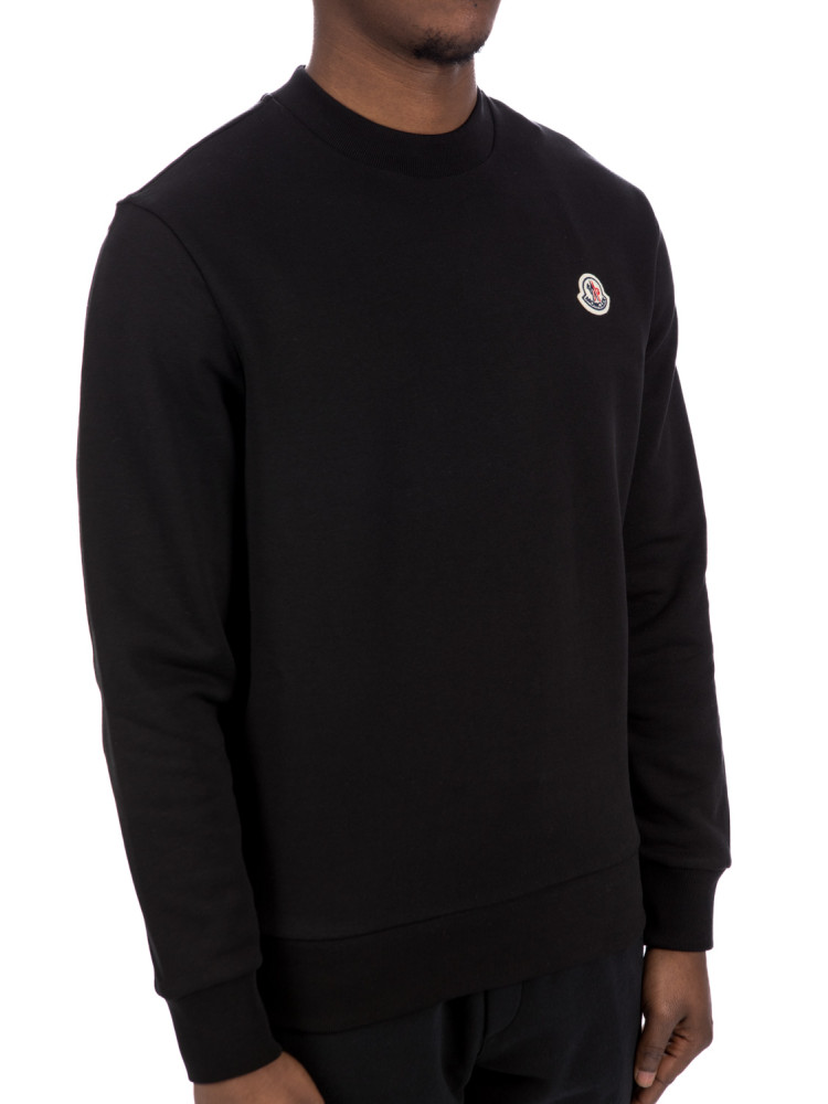 Moncler tape outlet crew neck sweatshirt