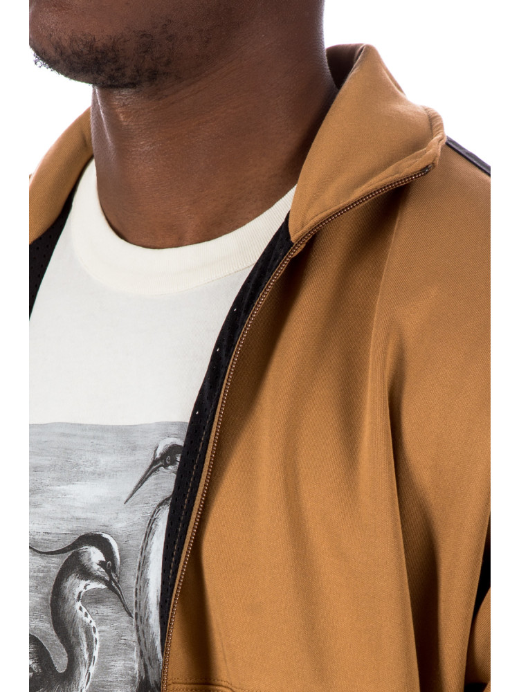 Heron Preston logo-patch zip-fastening jacket - Orange