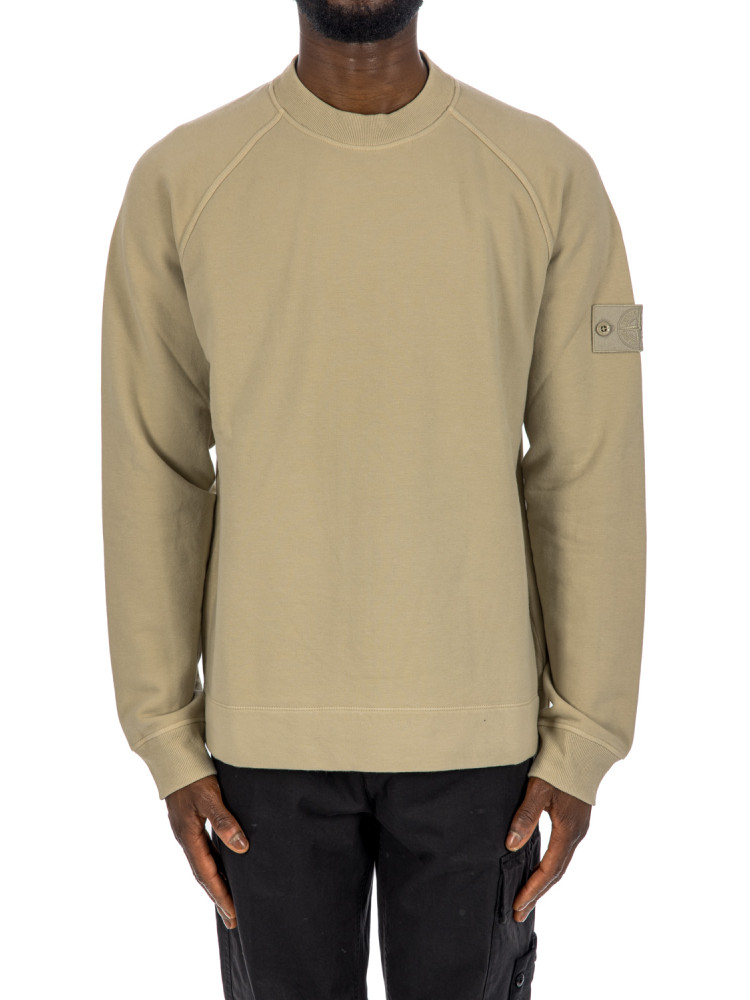 Stone Island felpa ghost Stone Island  FELPA GHOSTbeige - www.credomen.com - Credomen