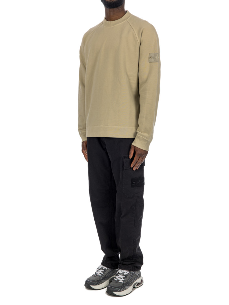 Stone Island felpa ghost Stone Island  FELPA GHOSTbeige - www.credomen.com - Credomen