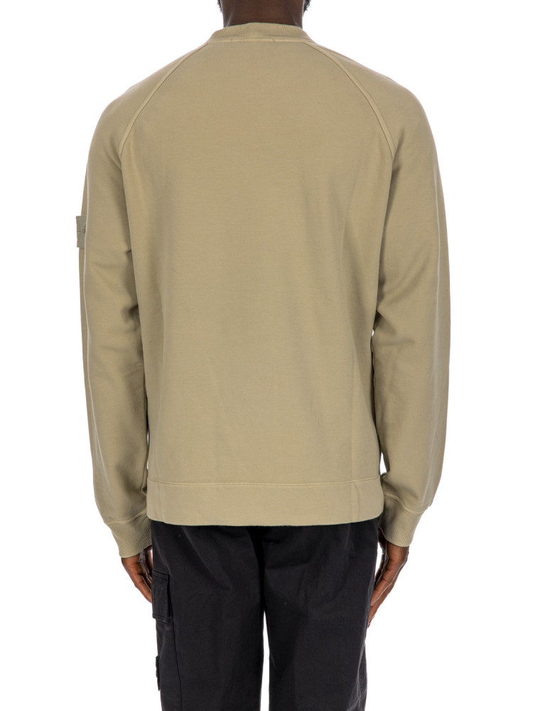 Stone Island felpa ghost Stone Island  FELPA GHOSTbeige - www.credomen.com - Credomen