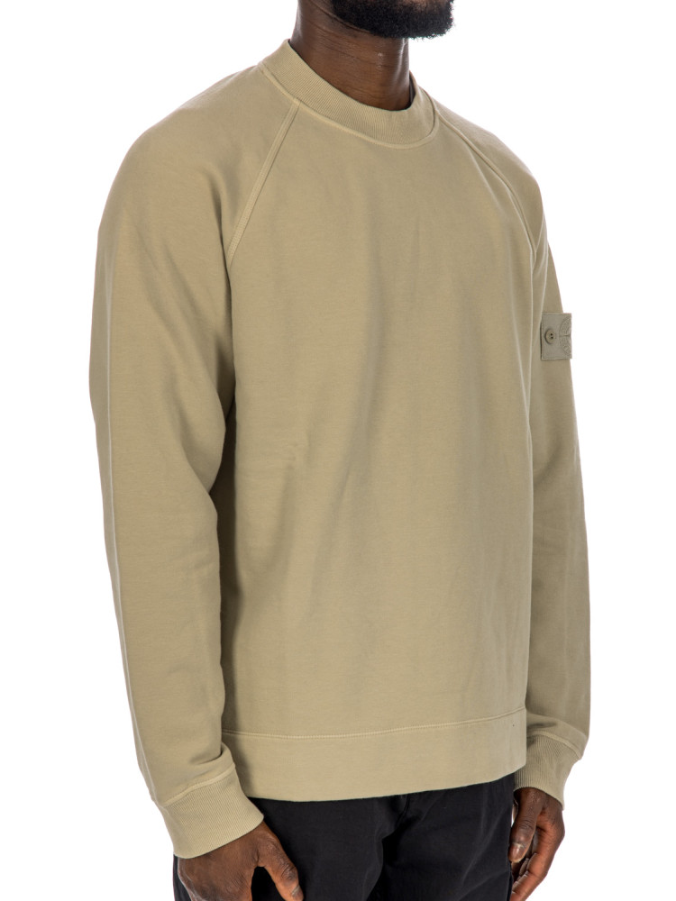 Stone Island felpa ghost Stone Island  FELPA GHOSTbeige - www.credomen.com - Credomen