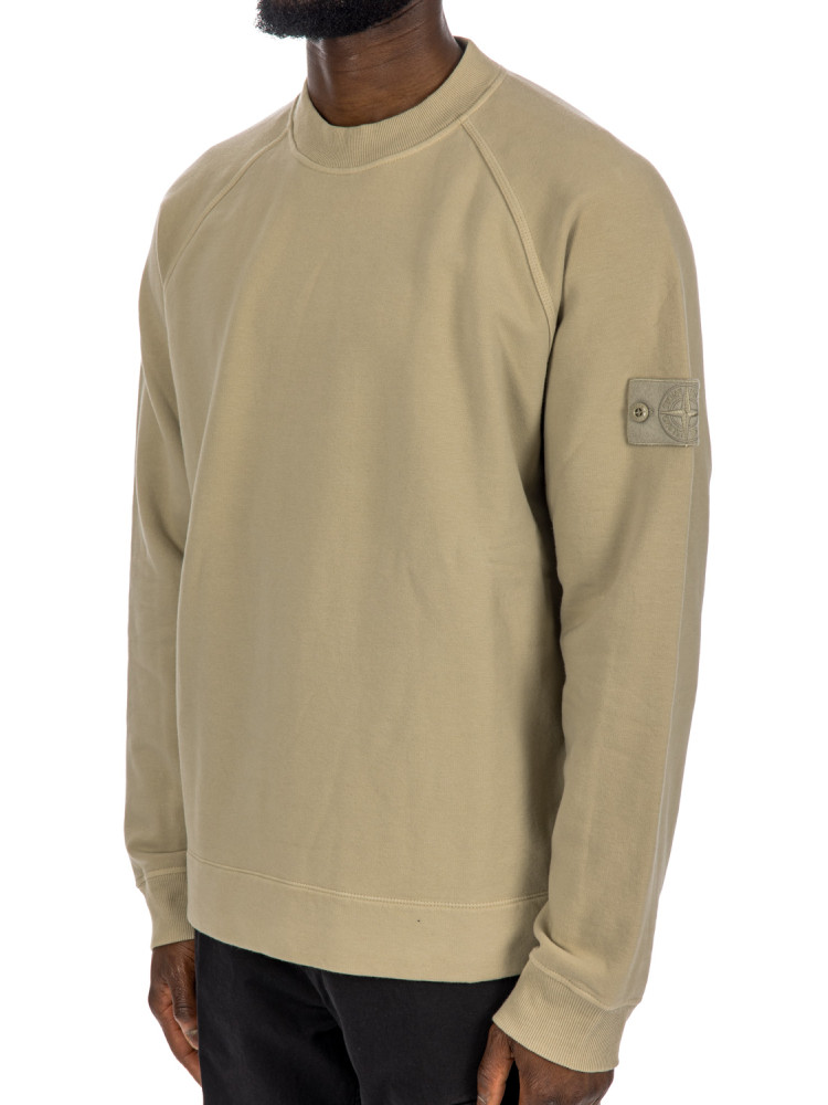 Stone Island felpa ghost Stone Island  FELPA GHOSTbeige - www.credomen.com - Credomen