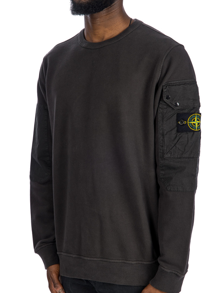 Stone Island felpa Stone Island  FELPAgrijs - www.credomen.com - Credomen