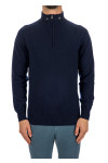 Aurélien voyager zip-up sweater Aurélien VOYAGER ZIP-UP SWEATERblauw - www.credomen.com - Credomen