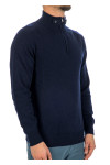 Aurélien voyager zip-up sweater Aurélien VOYAGER ZIP-UP SWEATERblauw - www.credomen.com - Credomen