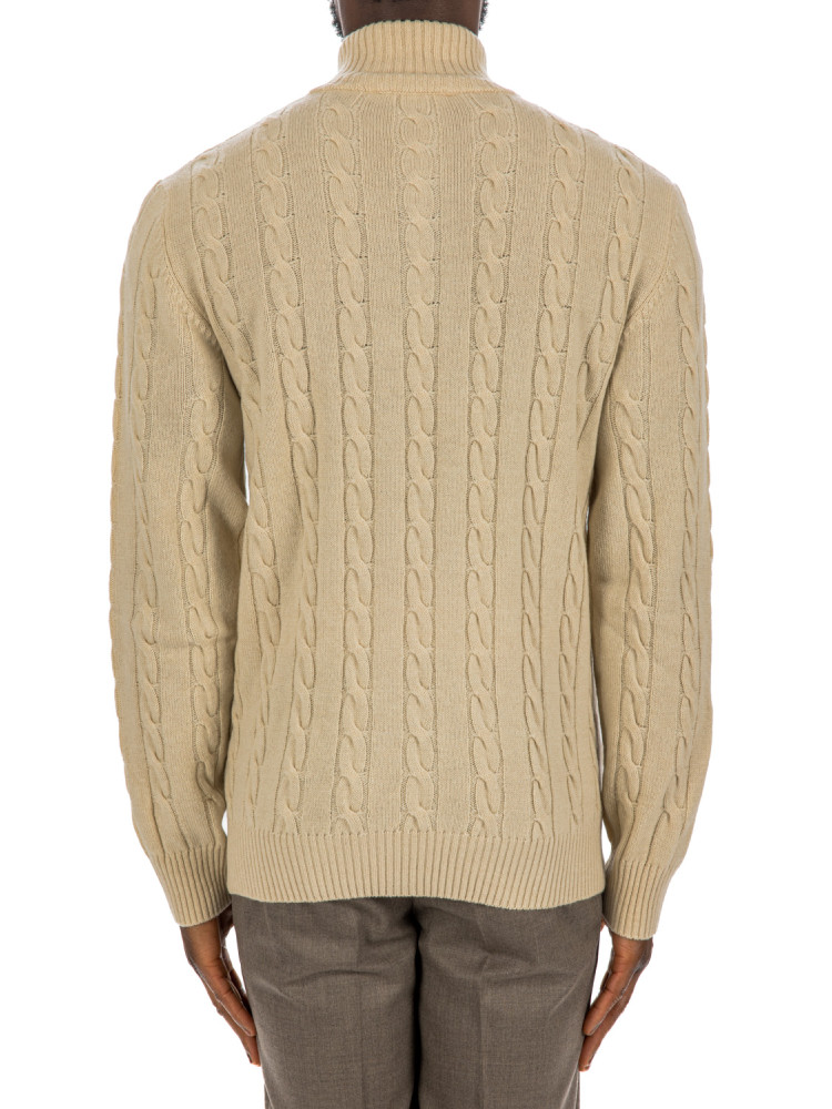 Aurélien winter button sweater Aurélien WINTER BUTTON SWEATERbeige - www.credomen.com - Credomen