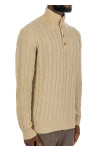 Aurélien winter button sweater Aurélien WINTER BUTTON SWEATERbeige - www.credomen.com - Credomen