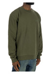 Flaneur Homme tonal logo sweat Flaneur Homme  TONAL LOGO SWEATgroen - www.credomen.com - Credomen