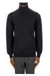 Lardini knit sweater Lardini  KNIT SWEATERzwart - www.credomen.com - Credomen