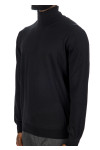 Lardini knit sweater Lardini  KNIT SWEATERzwart - www.credomen.com - Credomen