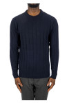 Lardini knit sweater Lardini  KNIT SWEATERblauw - www.credomen.com - Credomen