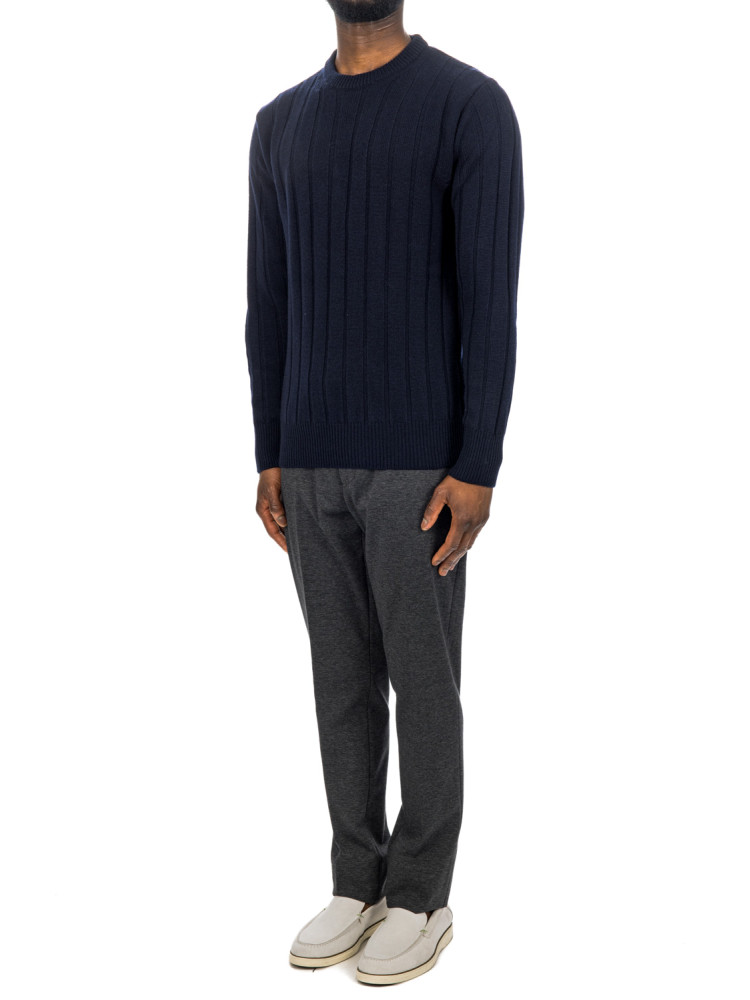 Lardini knit sweater Lardini  KNIT SWEATERblauw - www.credomen.com - Credomen