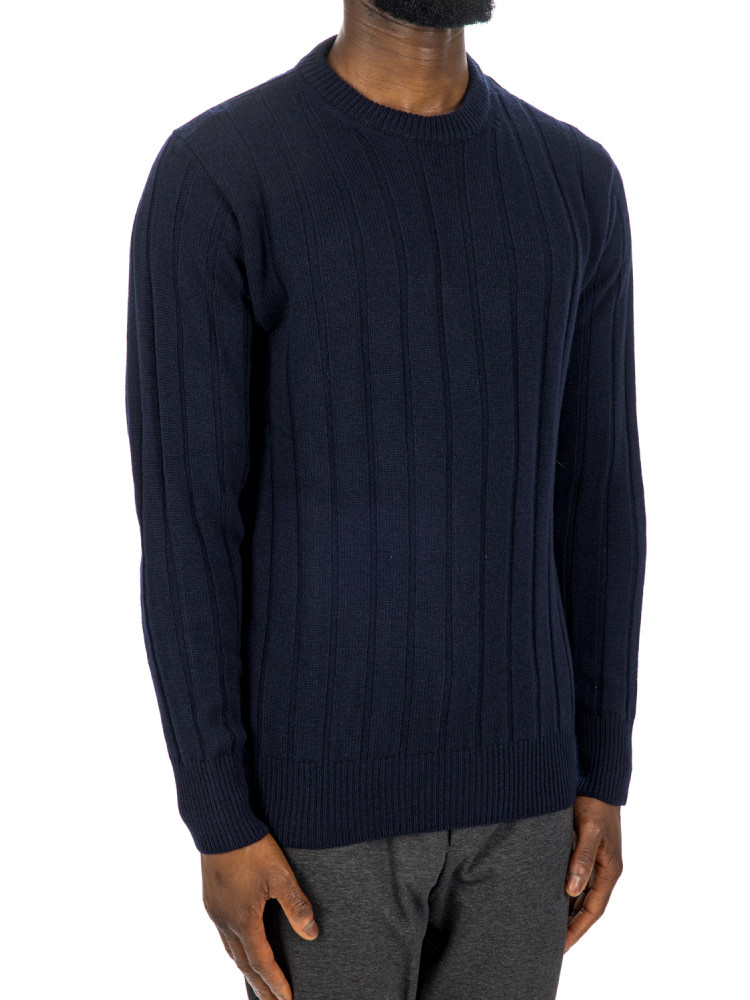 Lardini knit sweater Lardini  KNIT SWEATERblauw - www.credomen.com - Credomen