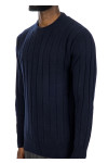 Lardini knit sweater Lardini  KNIT SWEATERblauw - www.credomen.com - Credomen