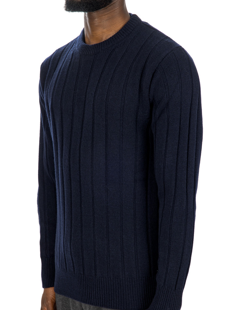 Lardini knit sweater Lardini  KNIT SWEATERblauw - www.credomen.com - Credomen