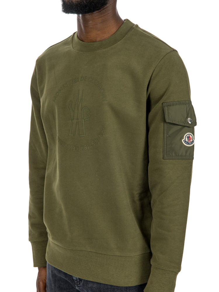 Moncler sweatshirt Moncler  SWEATSHIRTgroen - www.credomen.com - Credomen