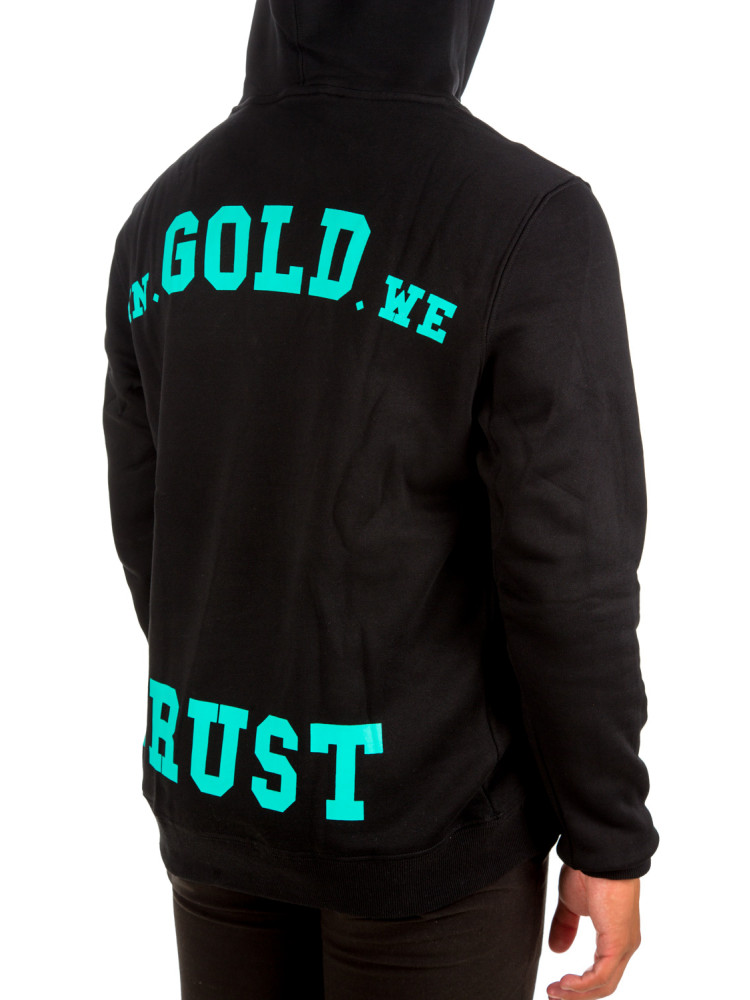 IN GOLD WE TRUST  igwt hoodie IN GOLD WE TRUST   IGWT Hoodiezwart - www.credomen.com - Credomen